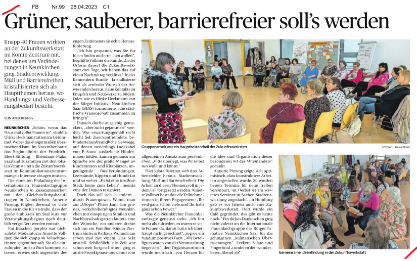 Zukunftwerkstatt ein voller Erfolg